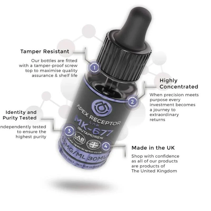 MK-677 (Ibutamoren) - Apex Receptor - Afbeelding 3